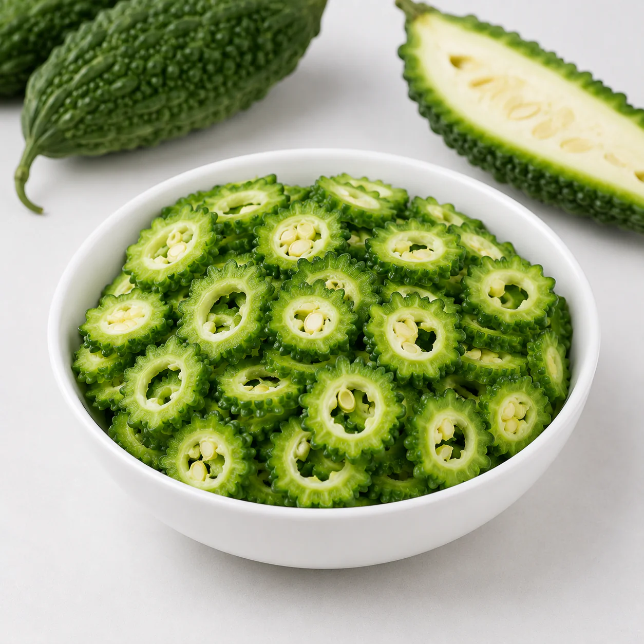 Bitter Gourd Sliced 500gm (ﮐﺮﯾﻼ)