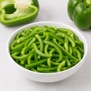 Capsicum Slice Cut 250gm (ﺷﻤﻠﮧﻣﺮچ سلائس کٹ )