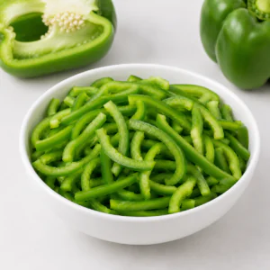 Capsicum Slice Cut 250gm (ﺷﻤﻠﮧﻣﺮچ سلائس کٹ )