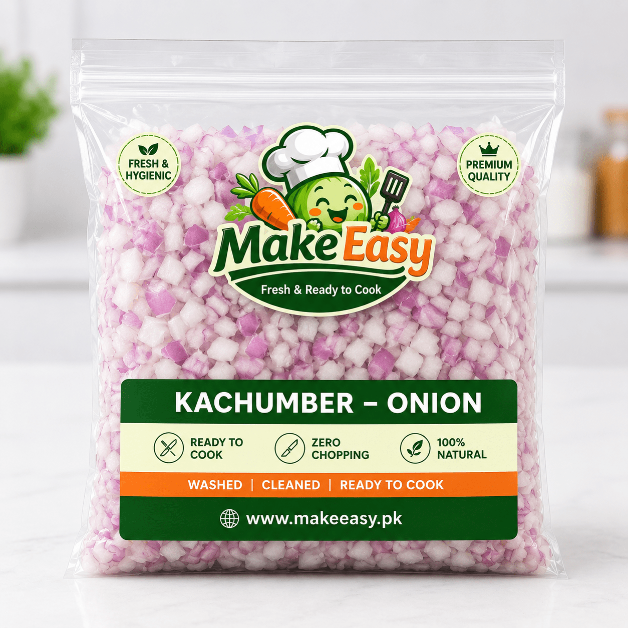 Kachumber Onion 500gm (کچومبر پیاز) - Image 2